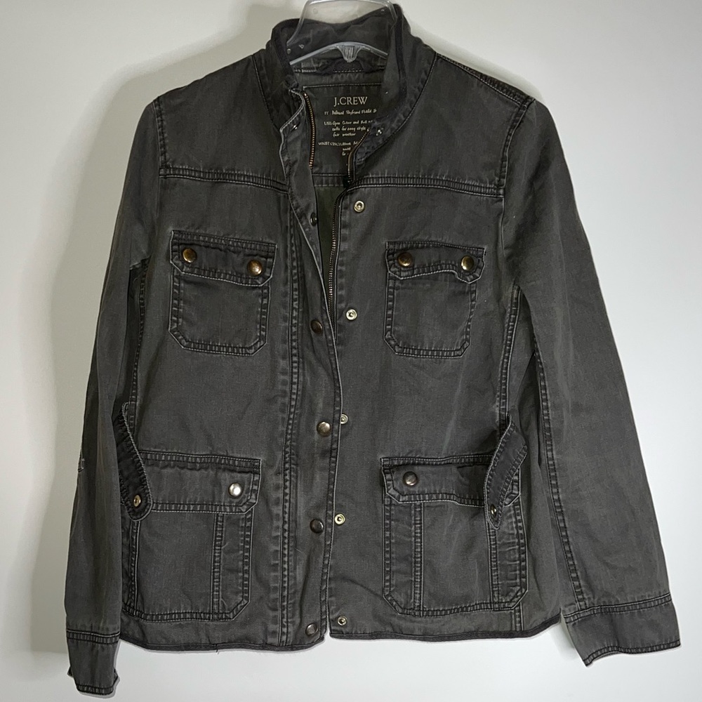 J Crew relaxed boyfriend Field jacket